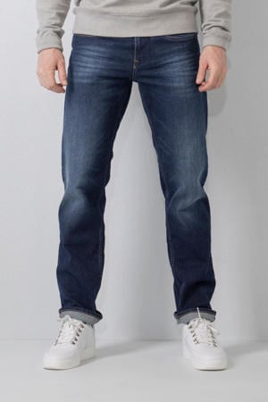 regular fit jeans RILEY met riem 5802 dark used
