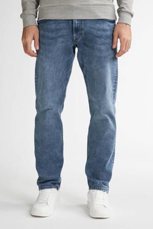 regular tapered fit jeans RUSSEL met riem light used