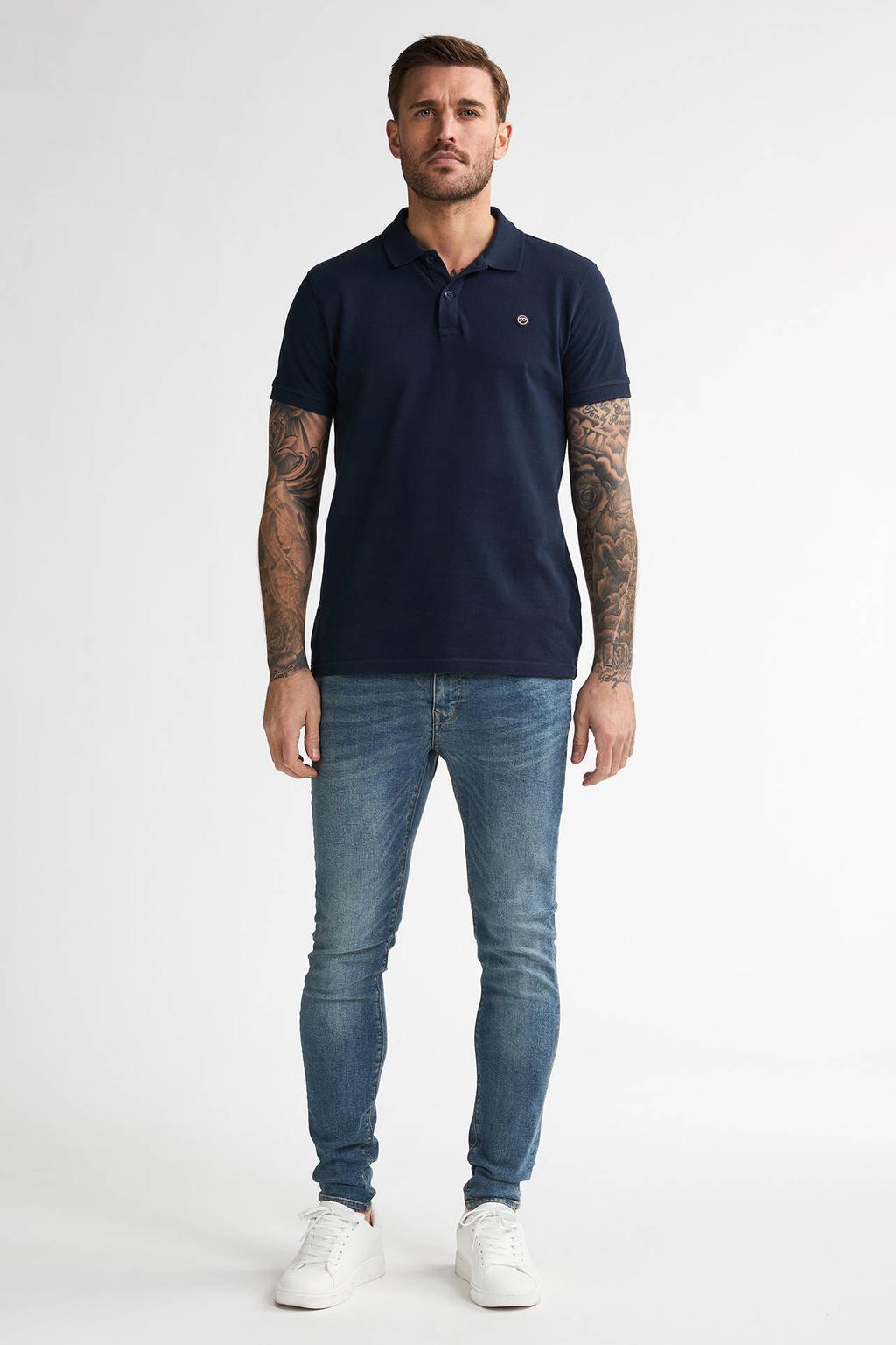 Petrol Industries skinny jeans NASH met riem medium used