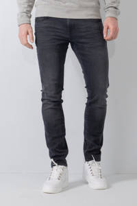 Petrol Industries skinny jeans NASH met riem 9702 black, 9702 Black