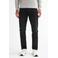 Petrol Industries regular tapered fit jeans RUSSEL met riem black stone