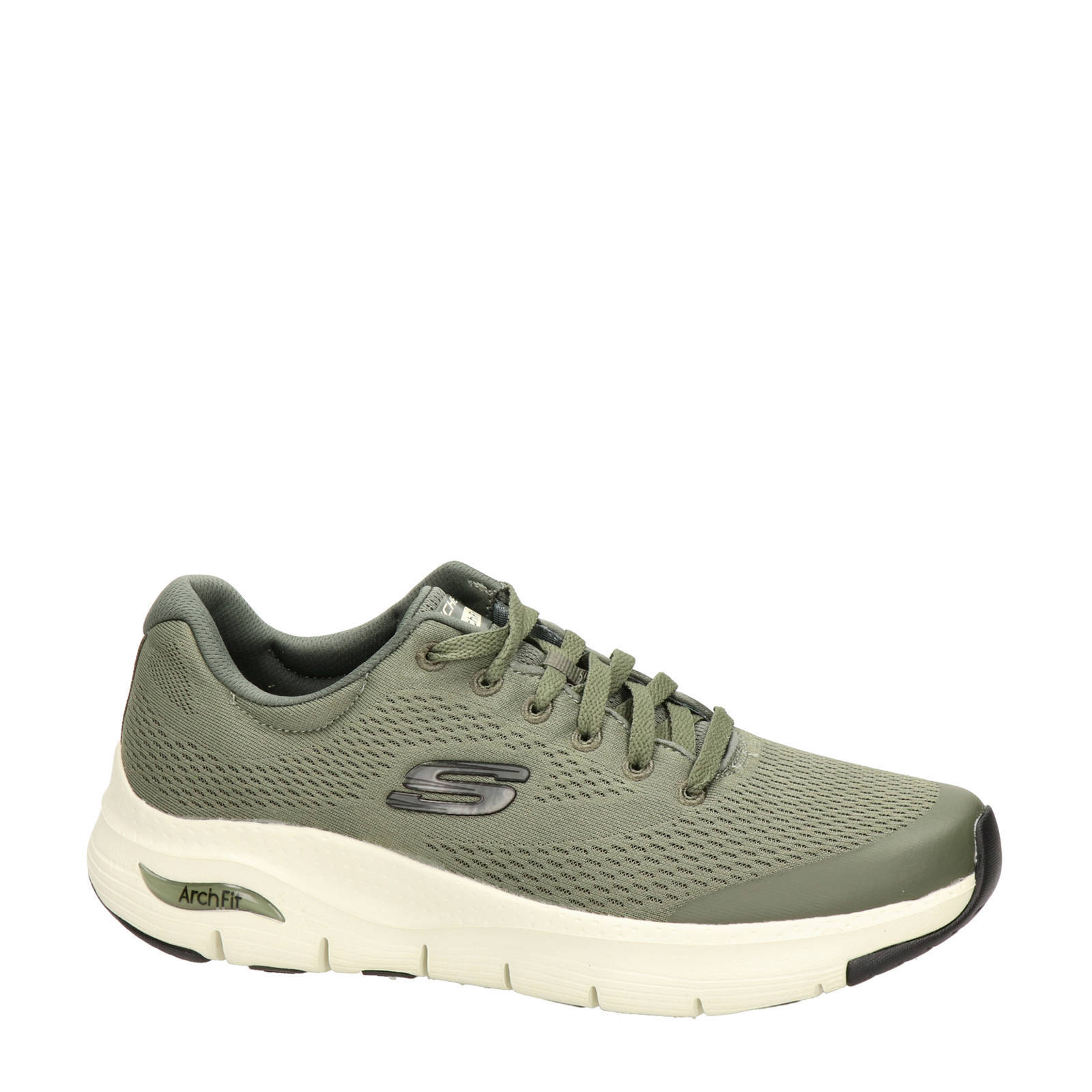 Skechers Arch Fit sneakers kaki | wehkamp