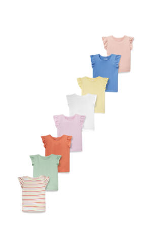 T-shirt - set van 8 multi