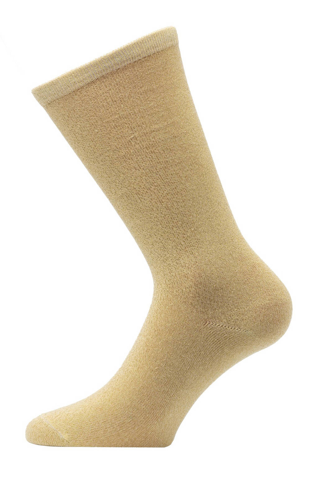 Pinned by K lurex sokken geel, Geel