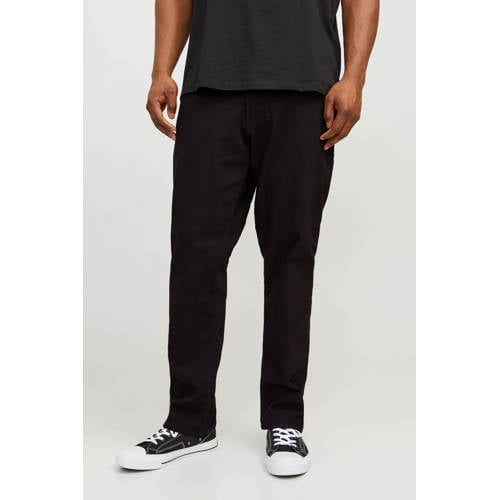 JACK & JONES PLUS SIZE slim fit jeans JJITIM JJORIGINAL Plus Size black denim 816 afbeelding