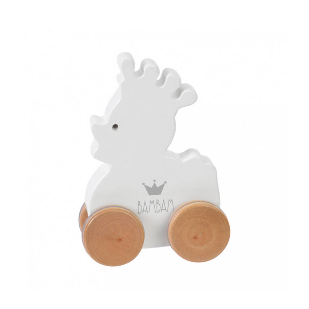 BamBam Wooden Duck on Wheels (12m+)