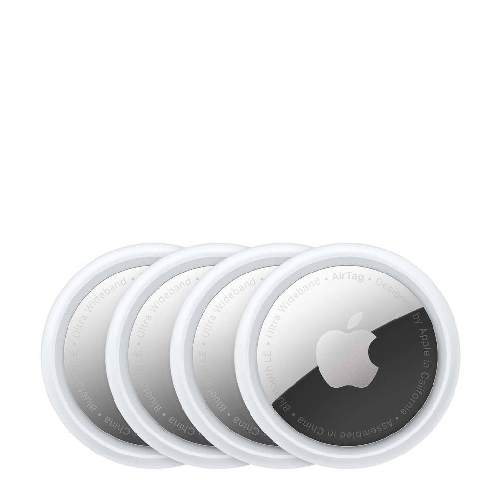 Apple  Airtag (4 stuks), Zilver