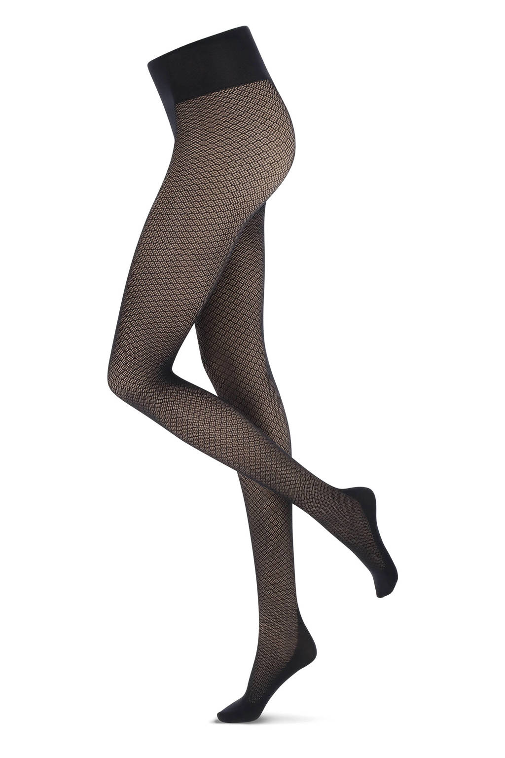 Oroblu panty Black Hexgon 40 denier zwart, Zwart