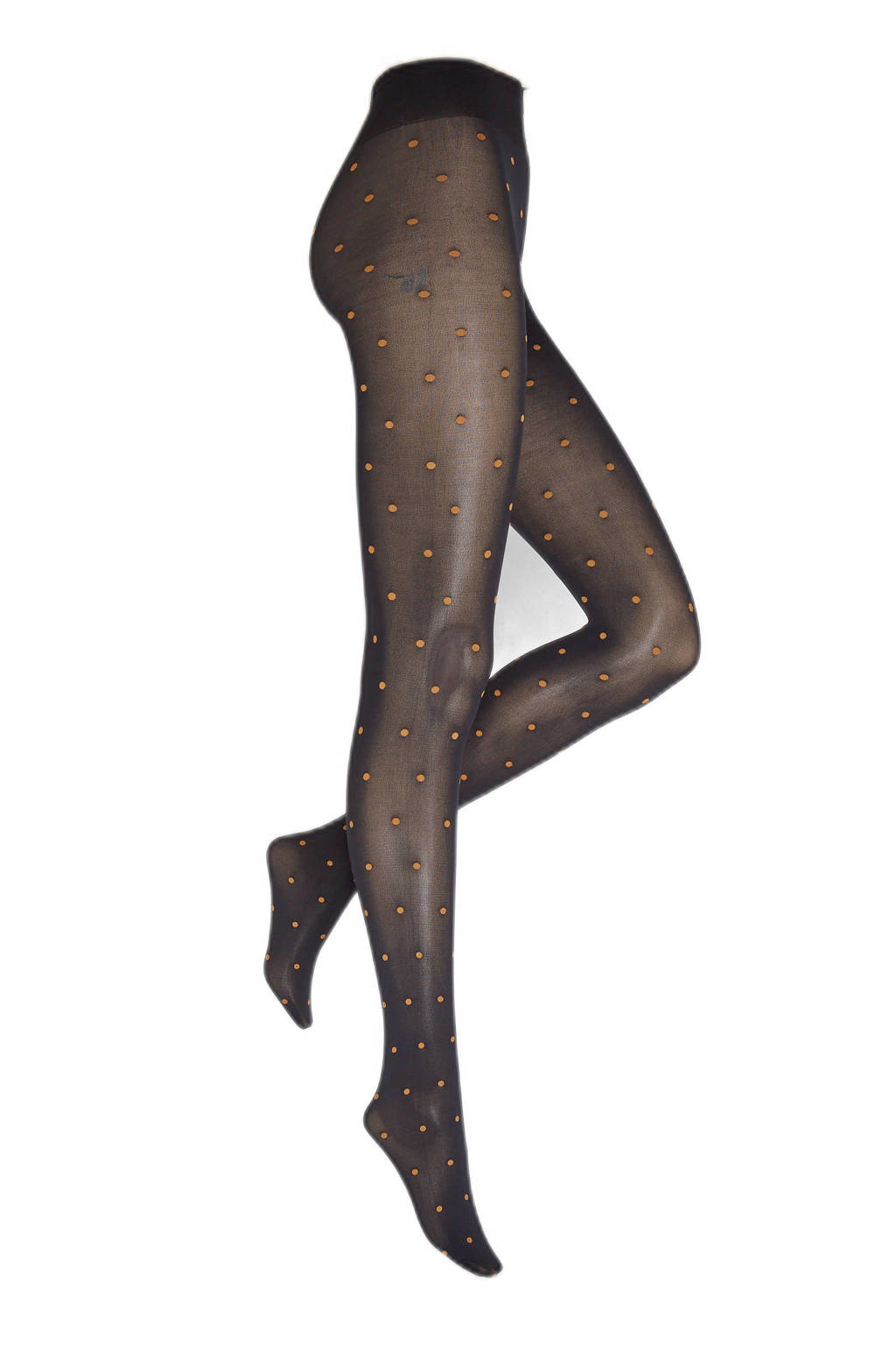 Oroblu panty Color Dot 50 denier zwart, Zwart