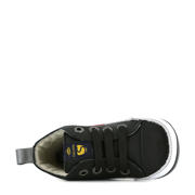 thumbnail: Shoesme BP21W028-D  leren babyschoenen zwart/rood