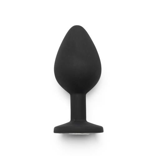 ToyJoy Anal Play Diamond Booty Jewel buttplug - Zwart - Medium afbeelding