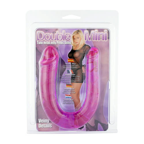 Seven Creations Double Mini Dong Twinhead dildo - Paars afbeelding