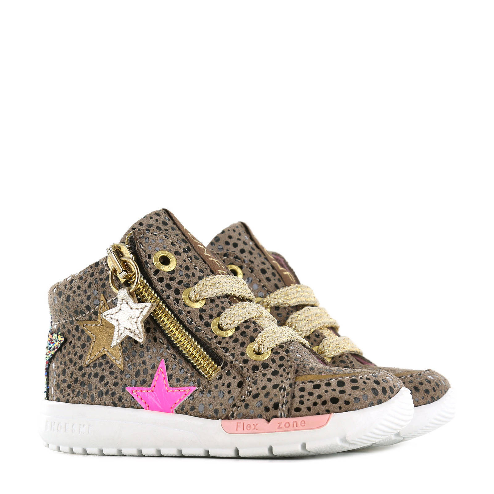 Shoesme Veterschoenen Bruin SH21W023 | Van Tilburg