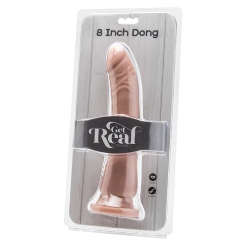 Get Real by ToyJoy Realistische dildo Met Zuignap - 20 cm afbeelding