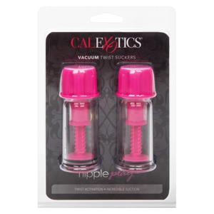 Vacuum Twist Suckers - Roze