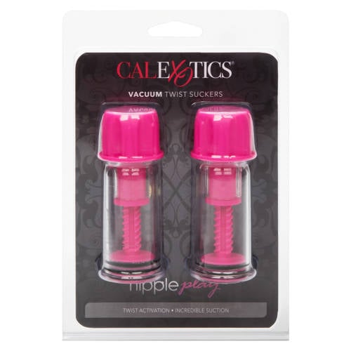 CalExotics Vacuum Twist Suckers - Roze afbeelding