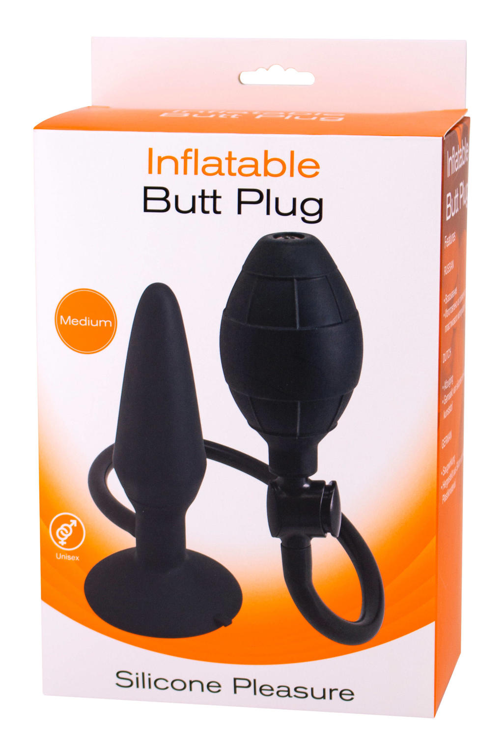 Seven Creations Inflatable buttplug M - Zwart | wehkamp