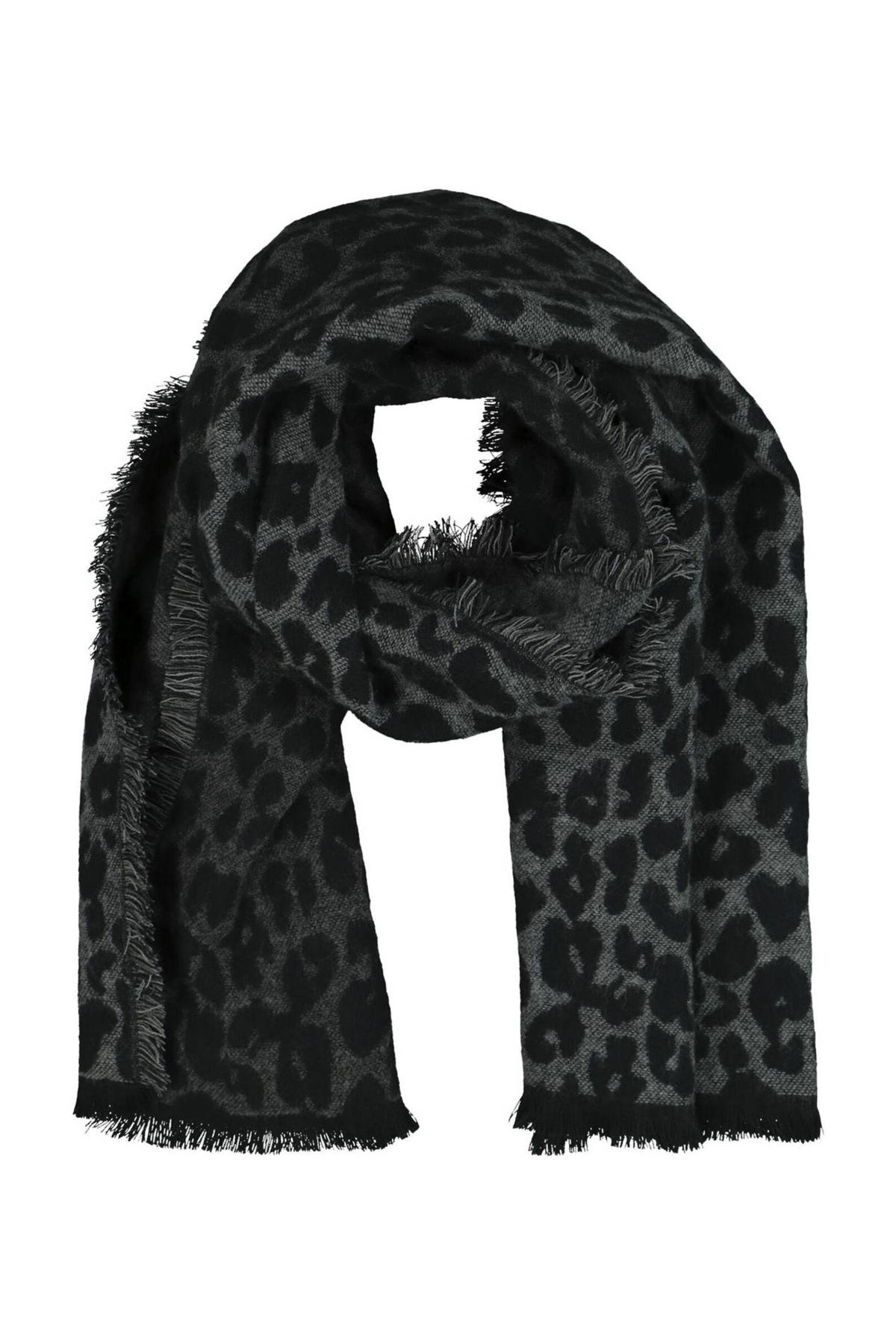 laat staan Fonetiek schokkend HEMA sjaal met luipaardprint grijs | wehkamp