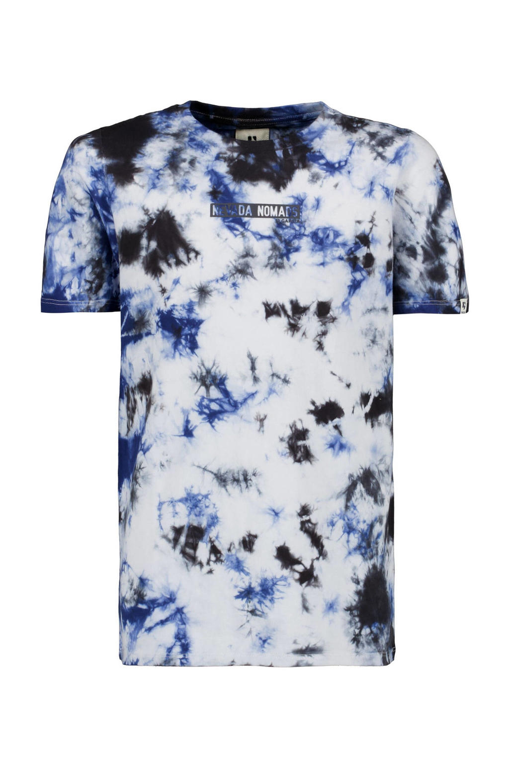 Garcia tiedye Tshirt grijs/blauw/wit wehkamp