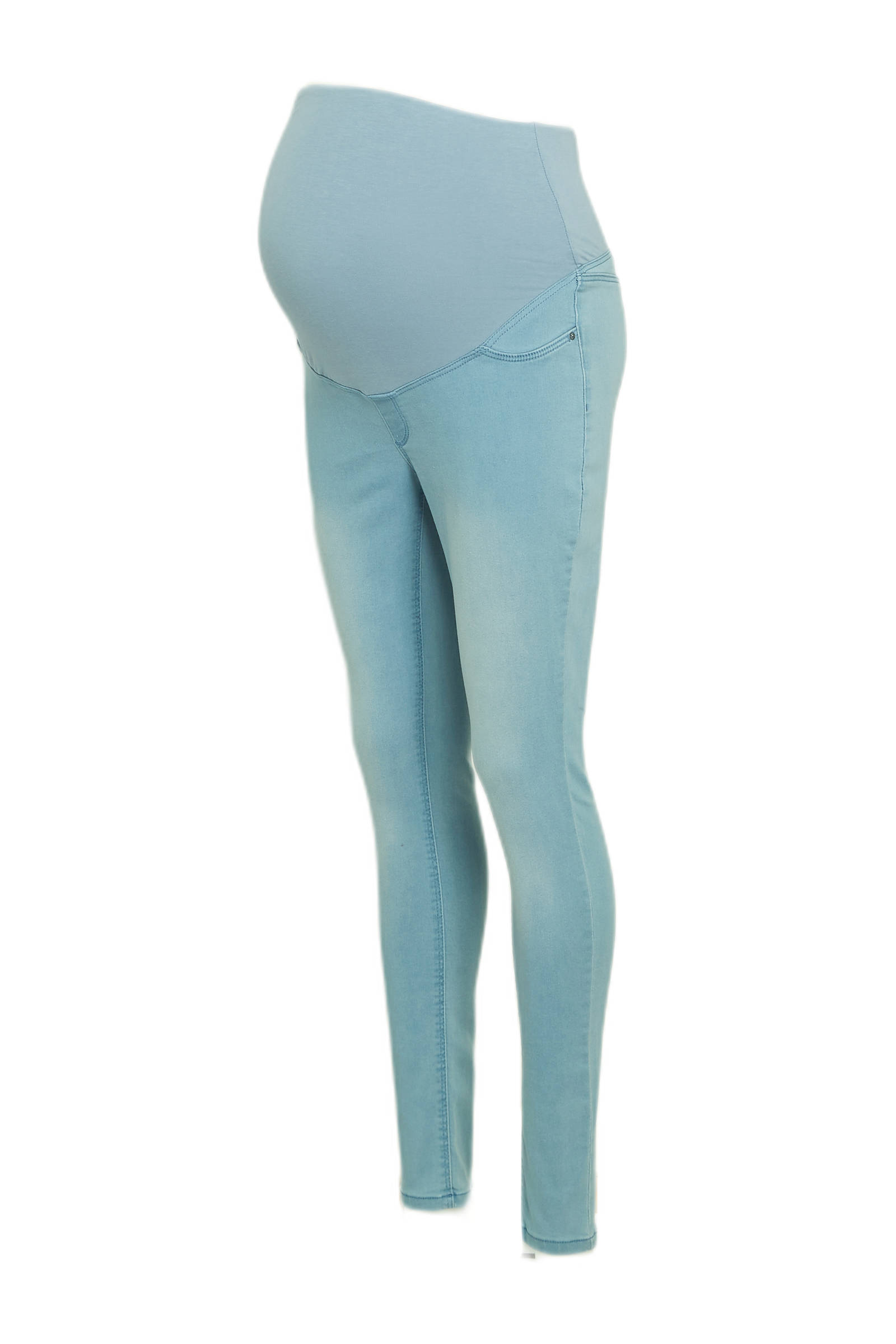 C\u0026A skinny zwangerschaps jegging lichtblauw | wehkamp