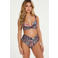 Hunkemöller high waist bikinibroekje Animalia bruin/roze
