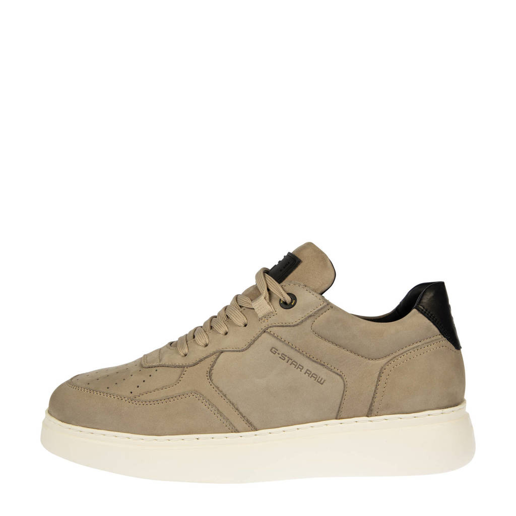 G-Star RAW LASH NUB M nubuck sneakers beige, Beige