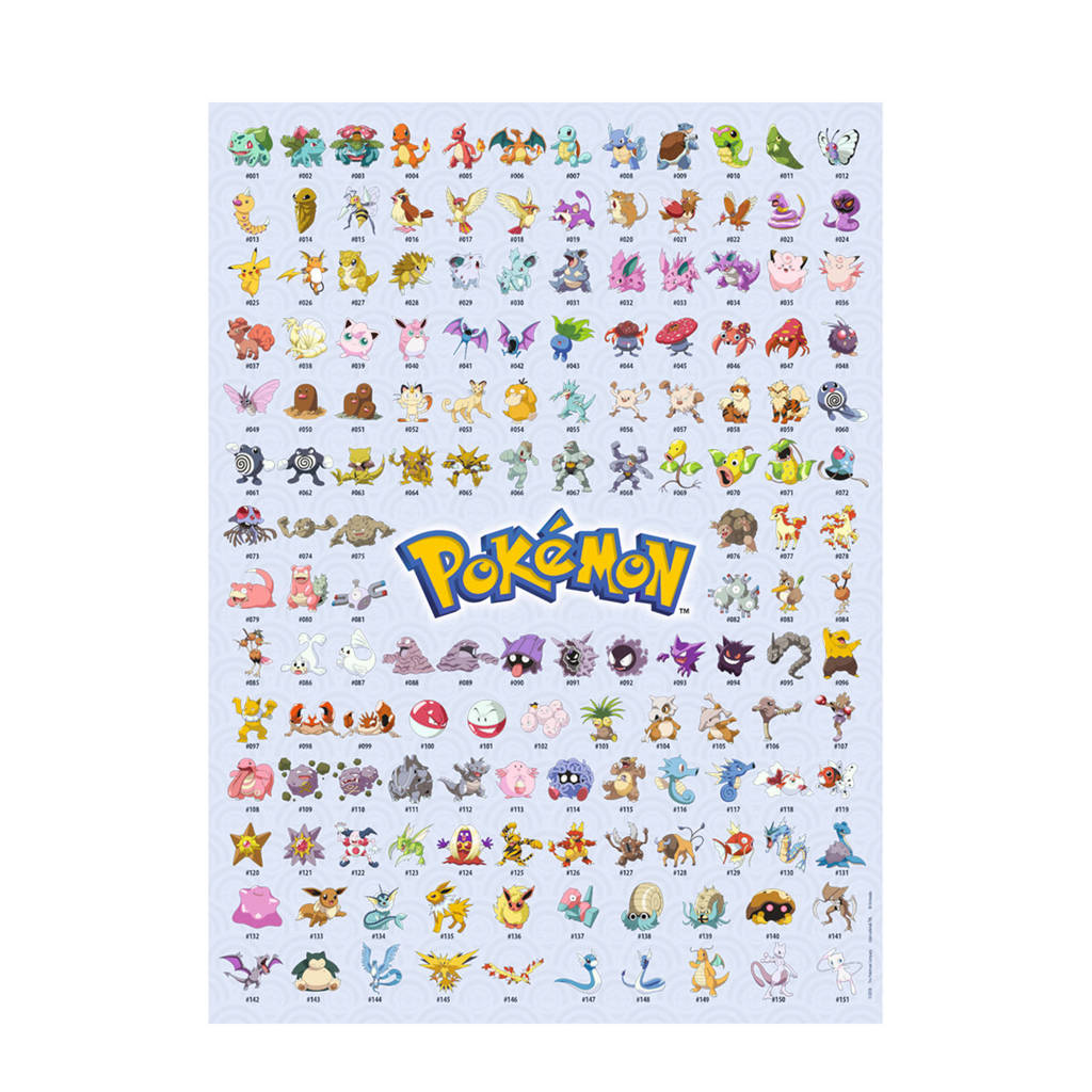 Ravensburger Pokémon  legpuzzel 500 stukjes