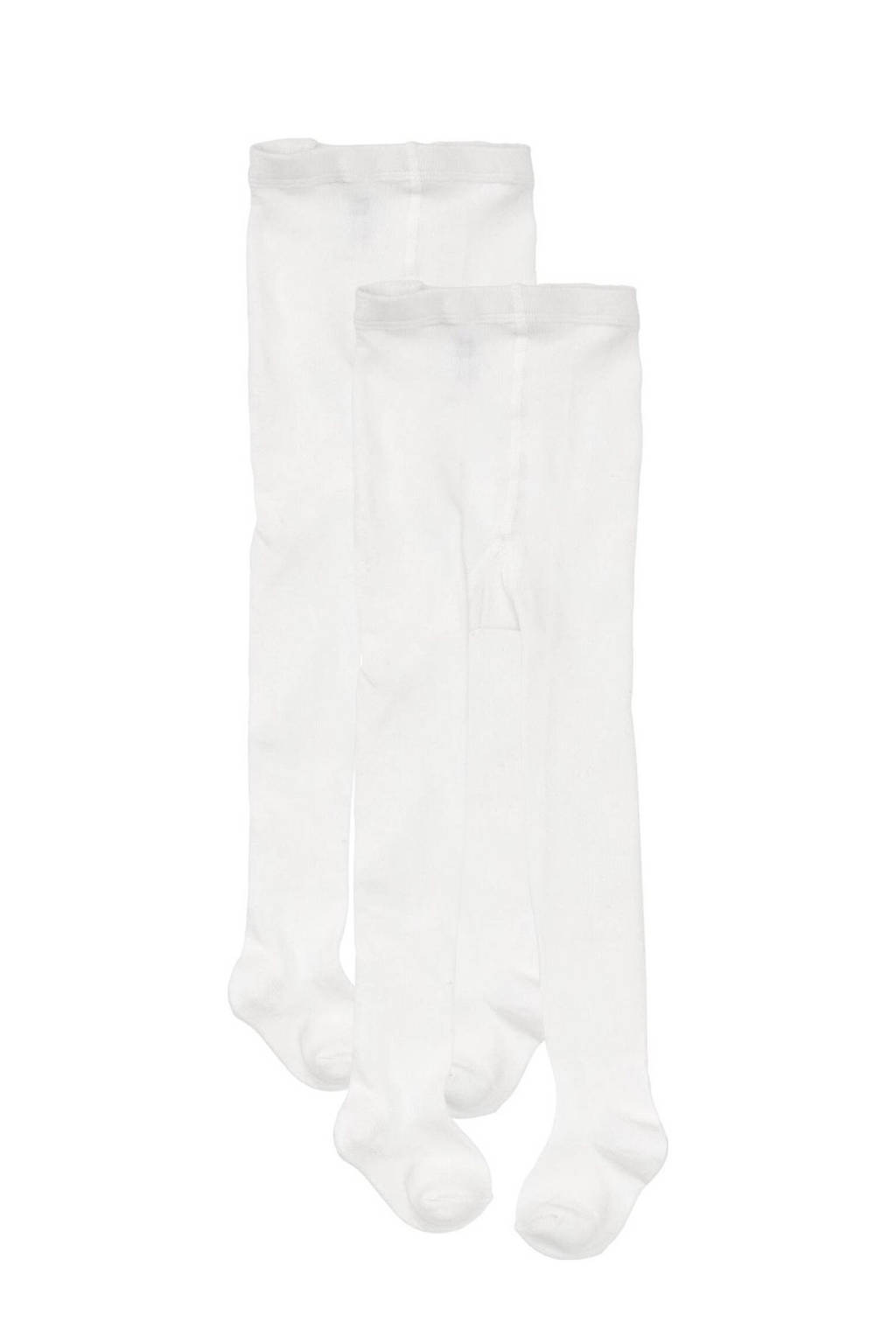 HEMA maillot - set van 2 gebroken wit, Gebroken wit