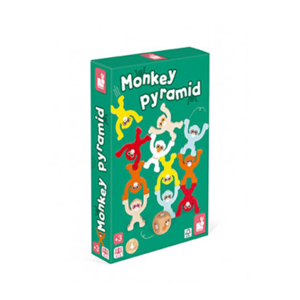 Janod Monkey Pyramid bordspel