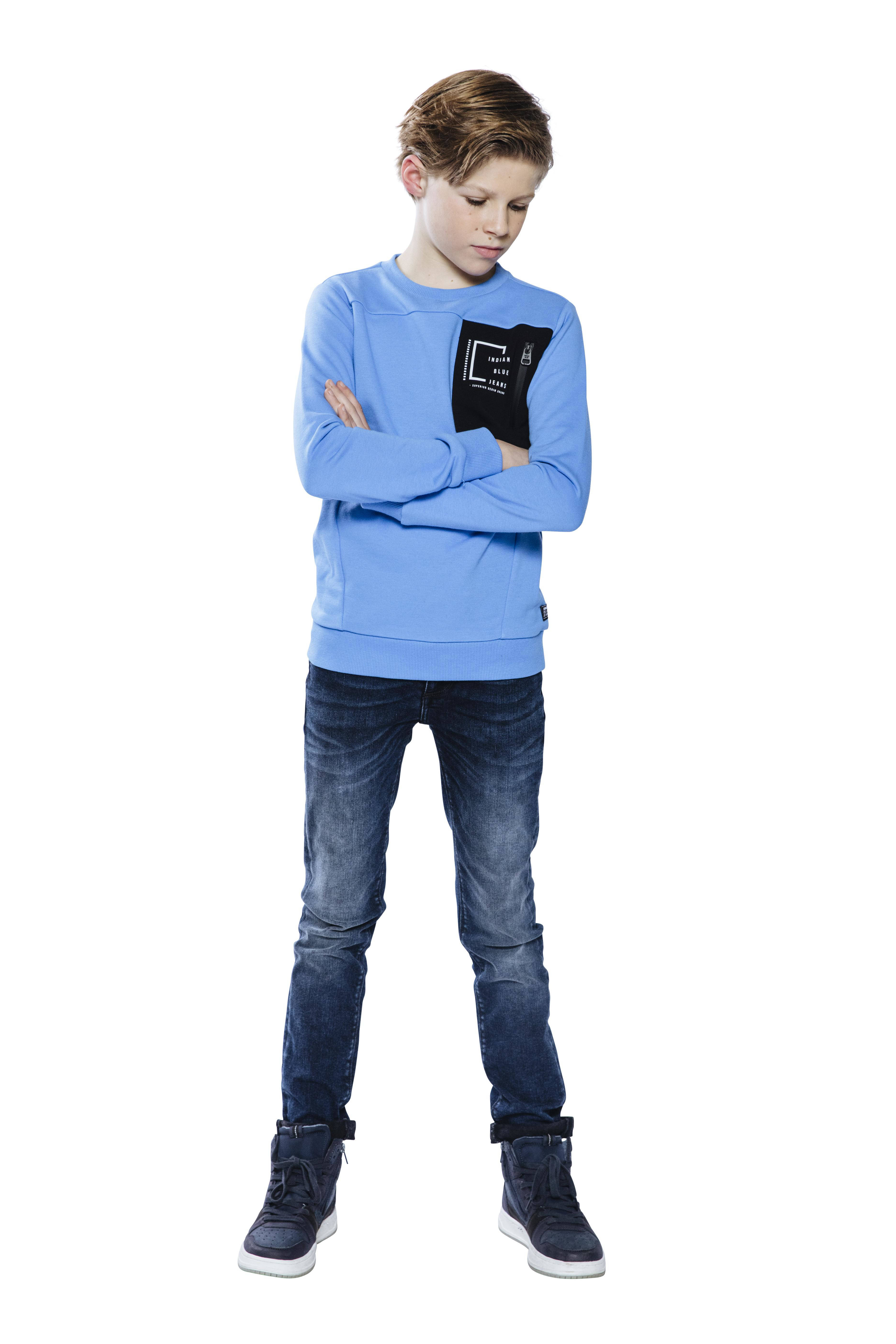 Indian Blue Jeans sweater met 