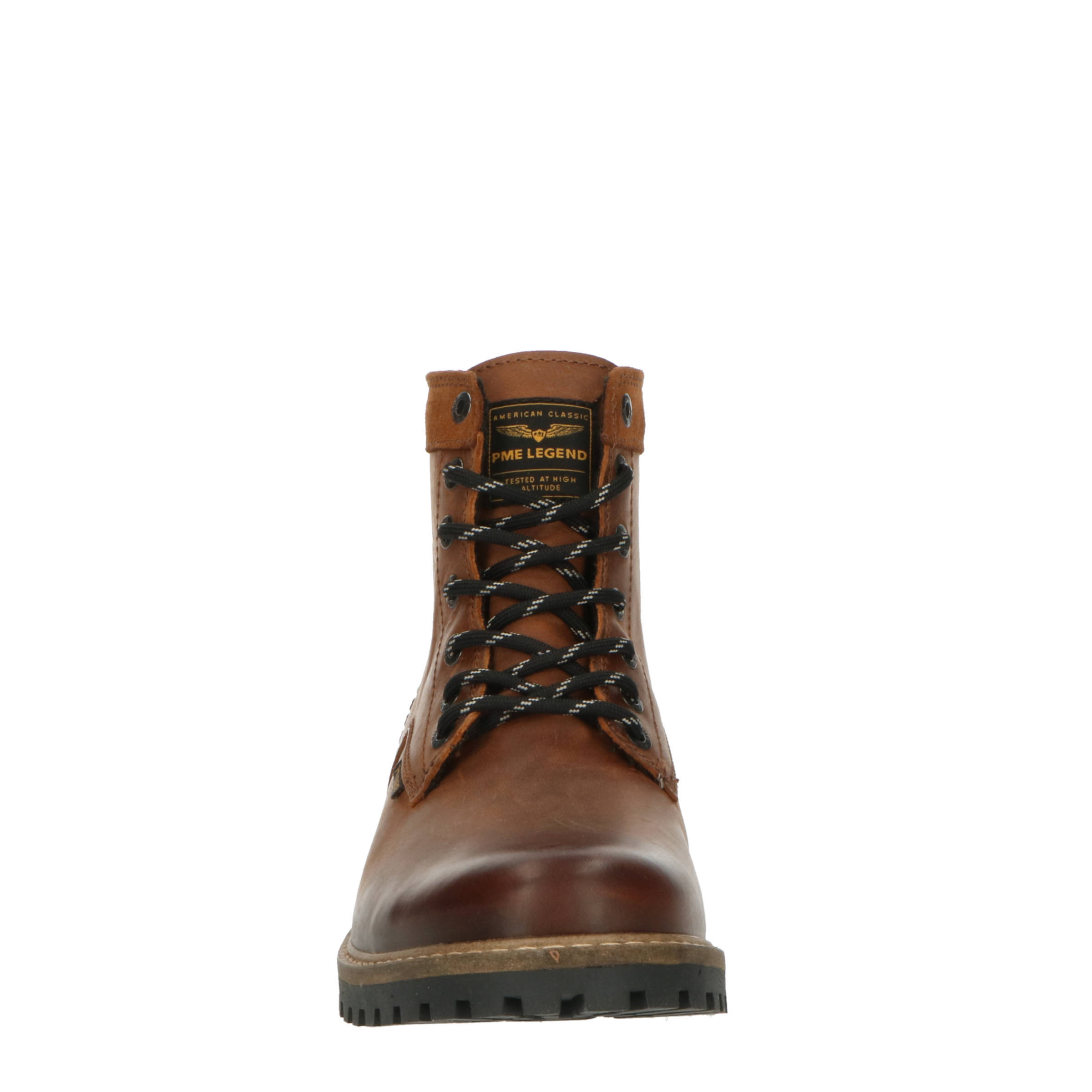 PME Legend Stratorib leren veterboots cognac | wehkamp