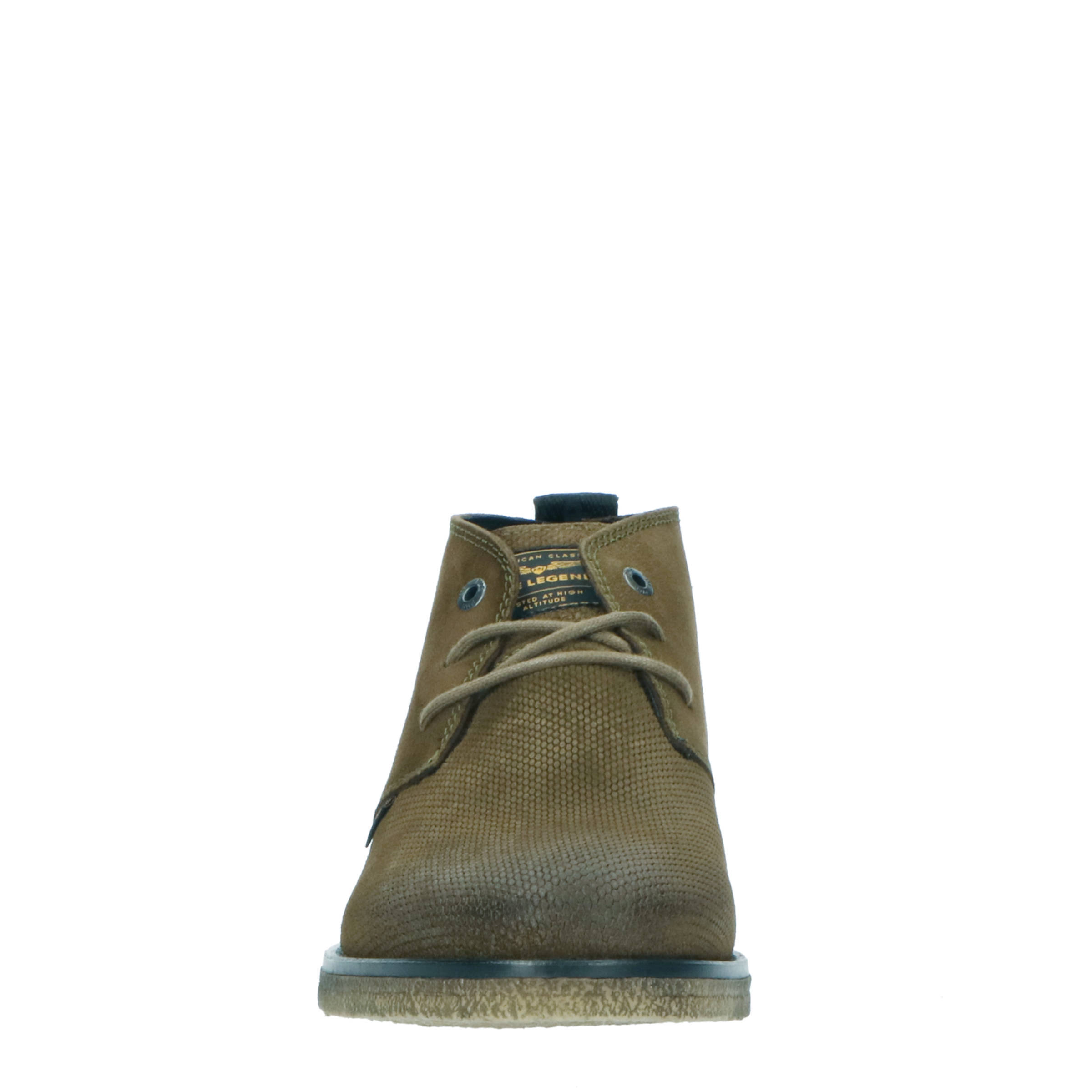PME Legend Chukka Morauder suède desert boots groen | wehkamp