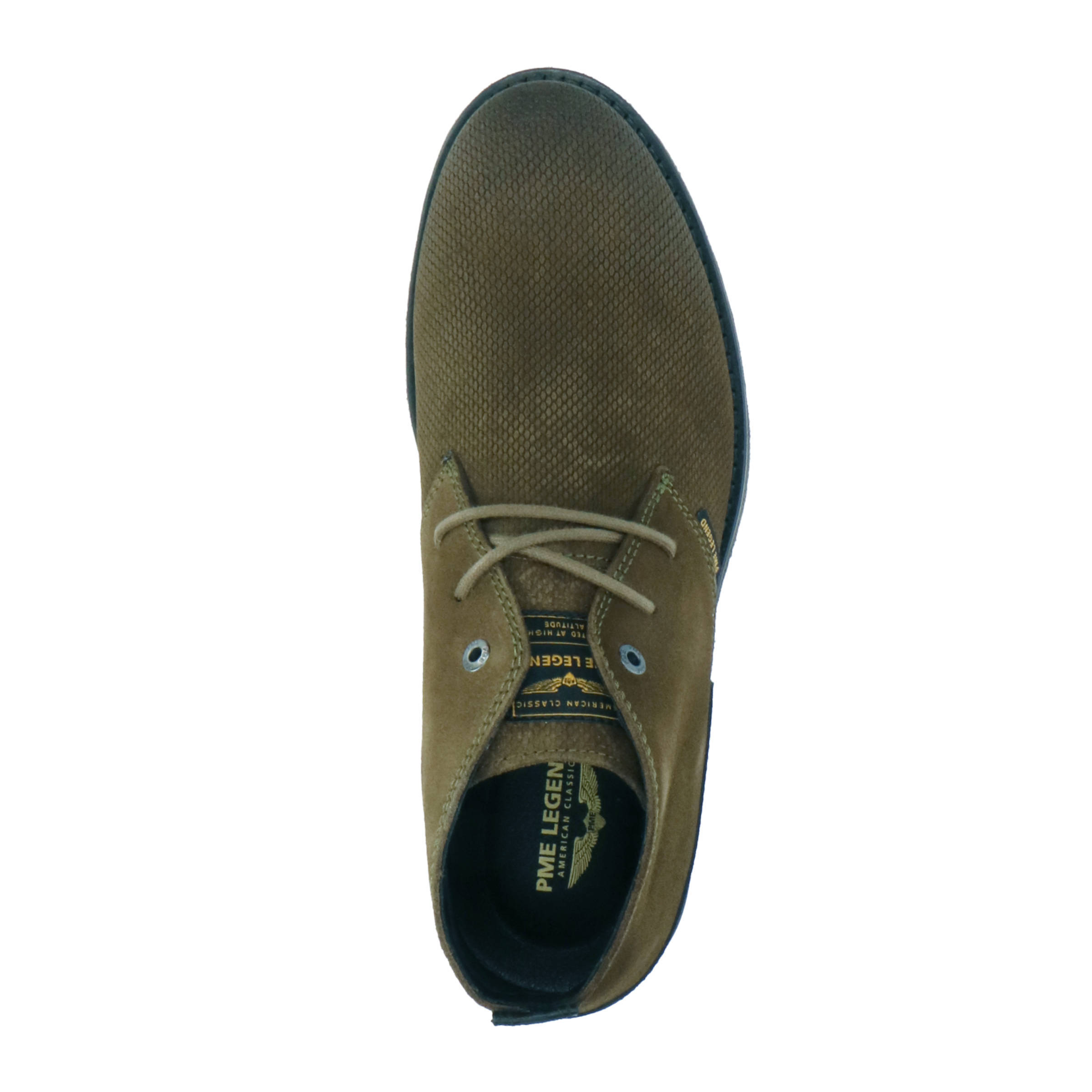 PME Legend Chukka Morauder suède desert boots groen | wehkamp