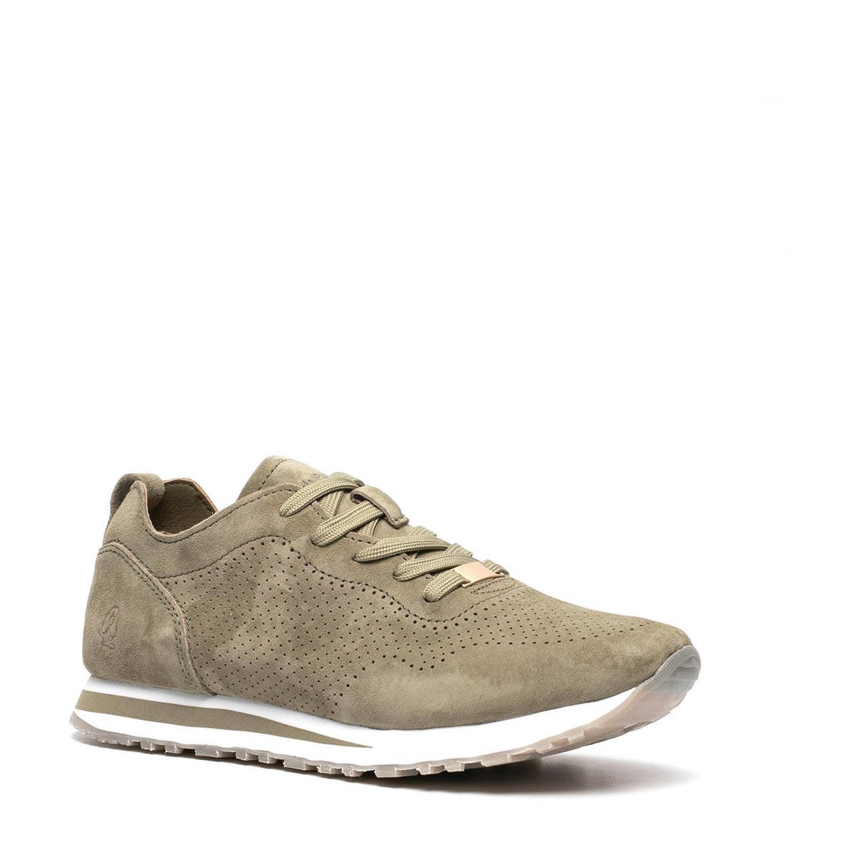 Lachinita Schoenen Bij Scapino Hush Puppies Beige Schoenen Dames