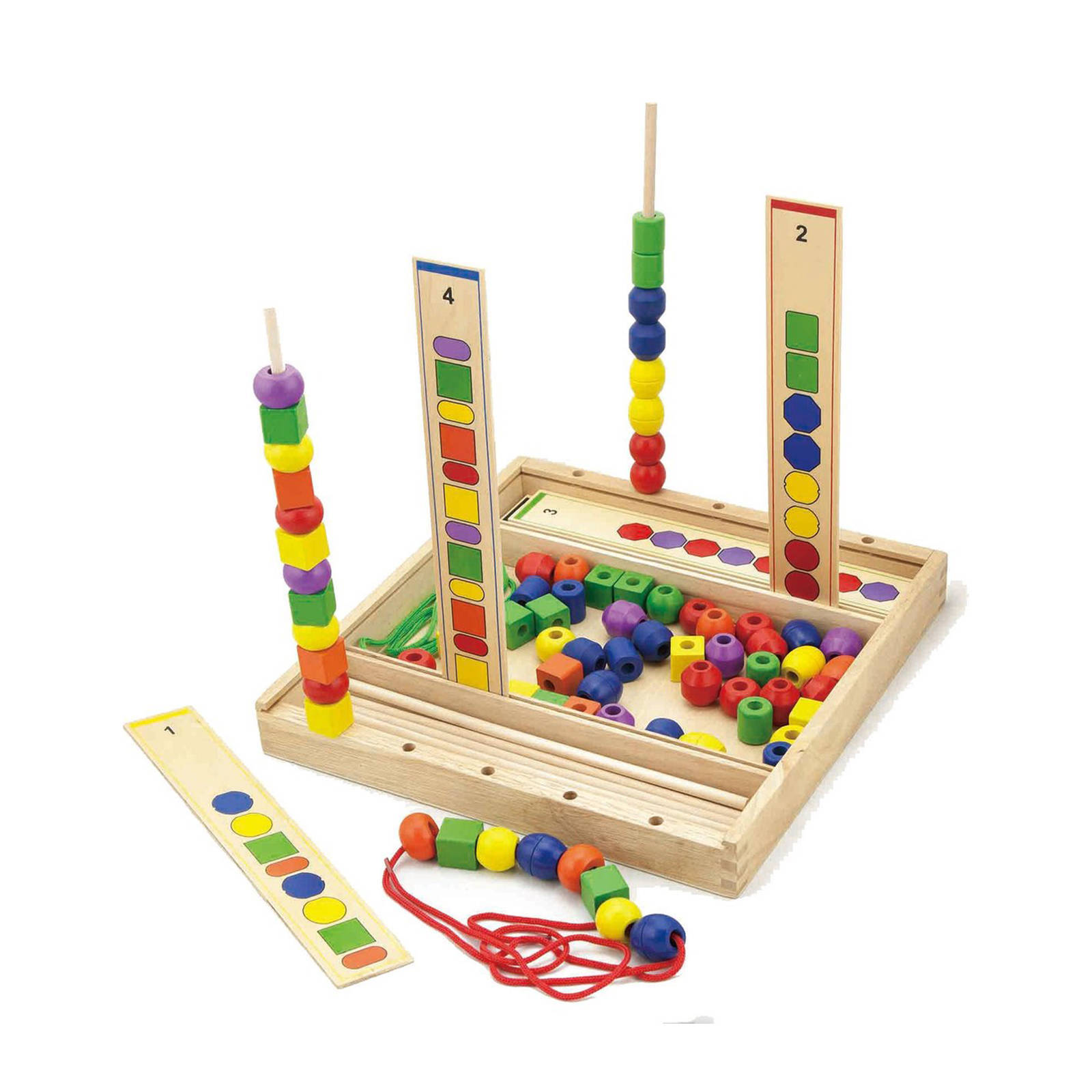 Viga Toys kralenspel multicolor 96 delig online kopen
