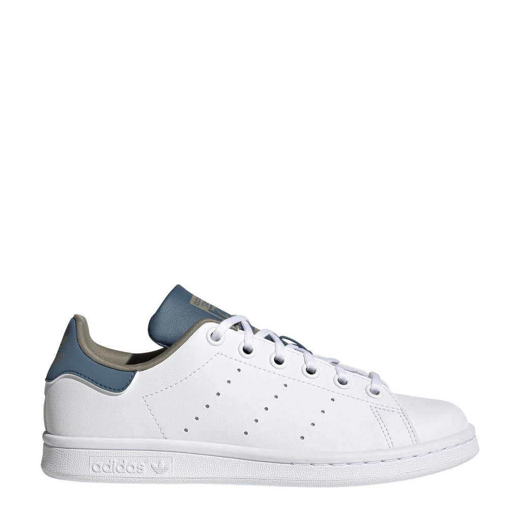 verbanning voor Iedereen adidas Originals Stan Smith sneakers wit/lichtblauw | wehkamp