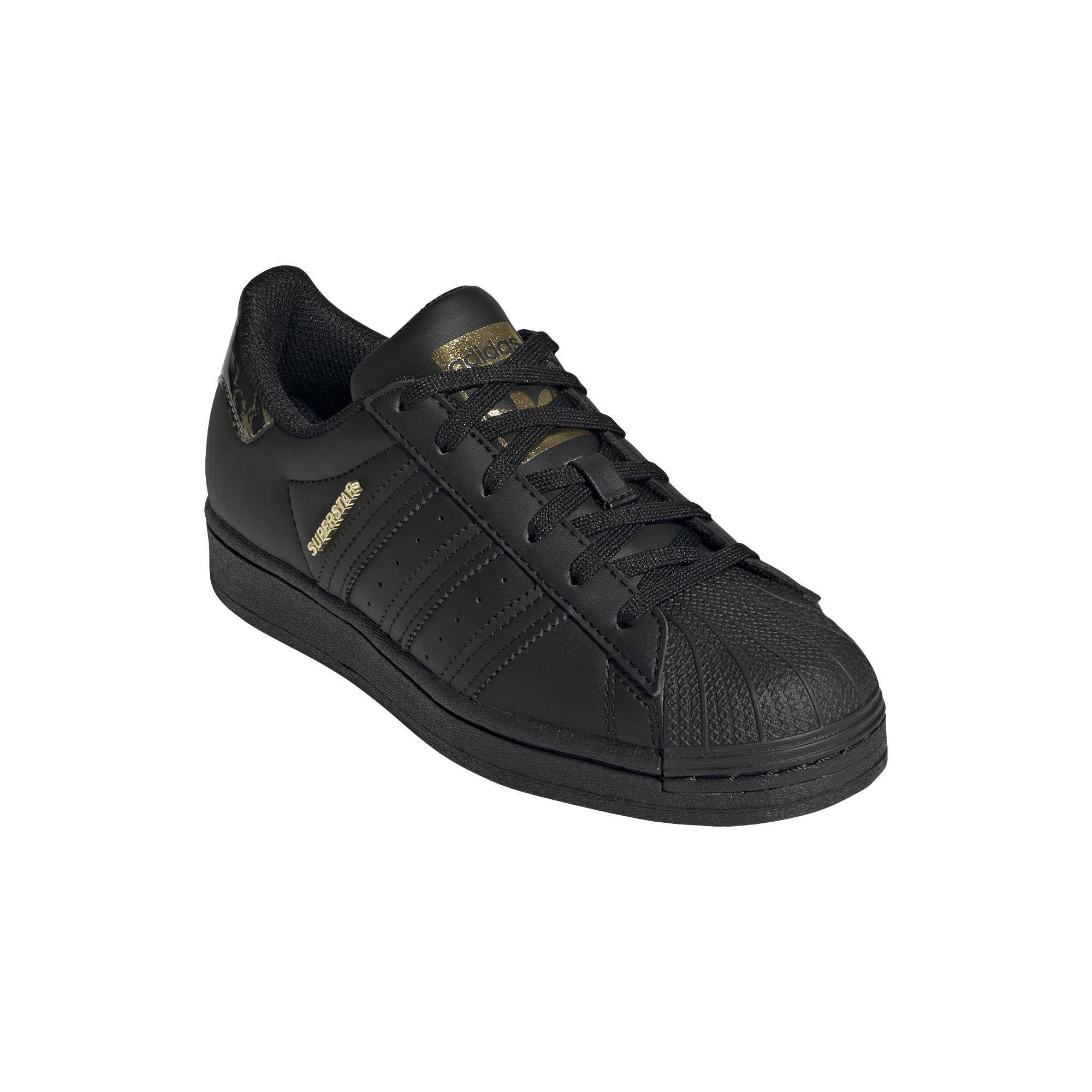 adidas Originals Superstar sneakers zwart/goud | wehkamp