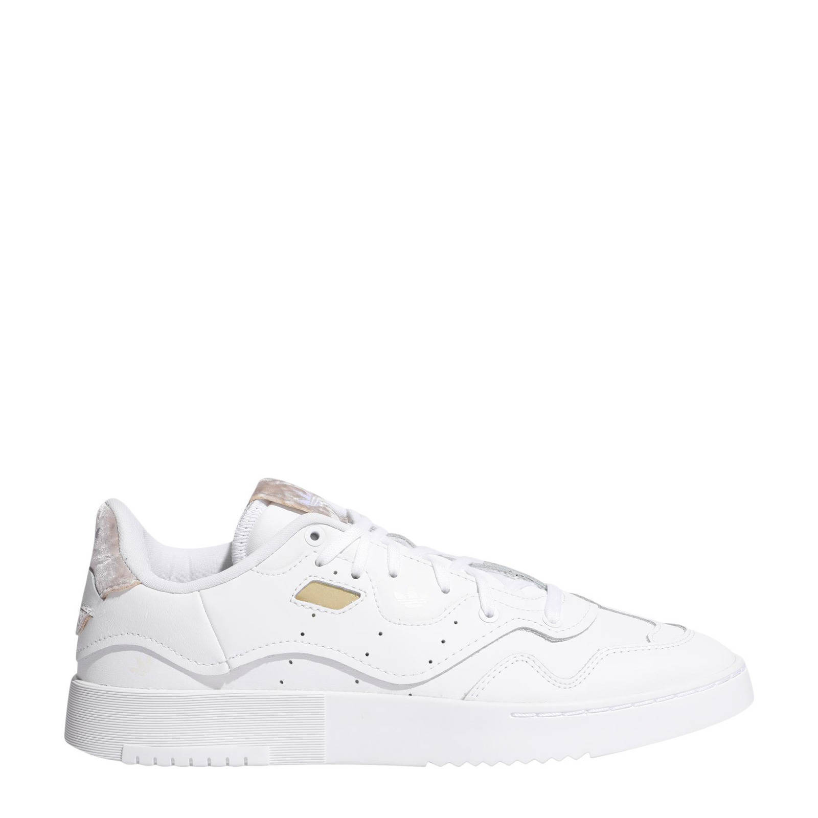 adidas Originals Supercourt XX leren sneakers wit/beige | wehkamp