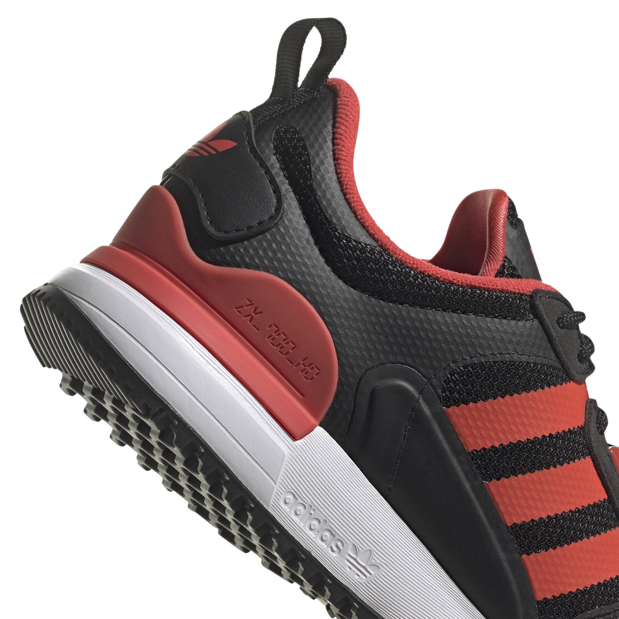 adidas Originals Zx 700 sneakers zwart/rood | wehkamp