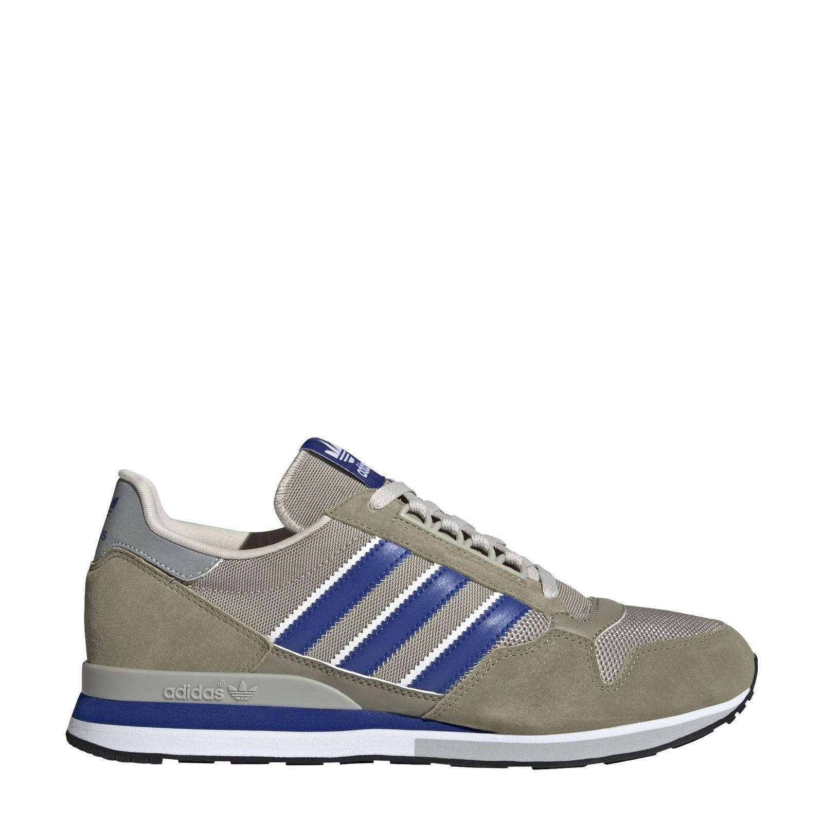 adidas Originals ZX 500 sneakers kaki/blauw/wit | wehkamp
