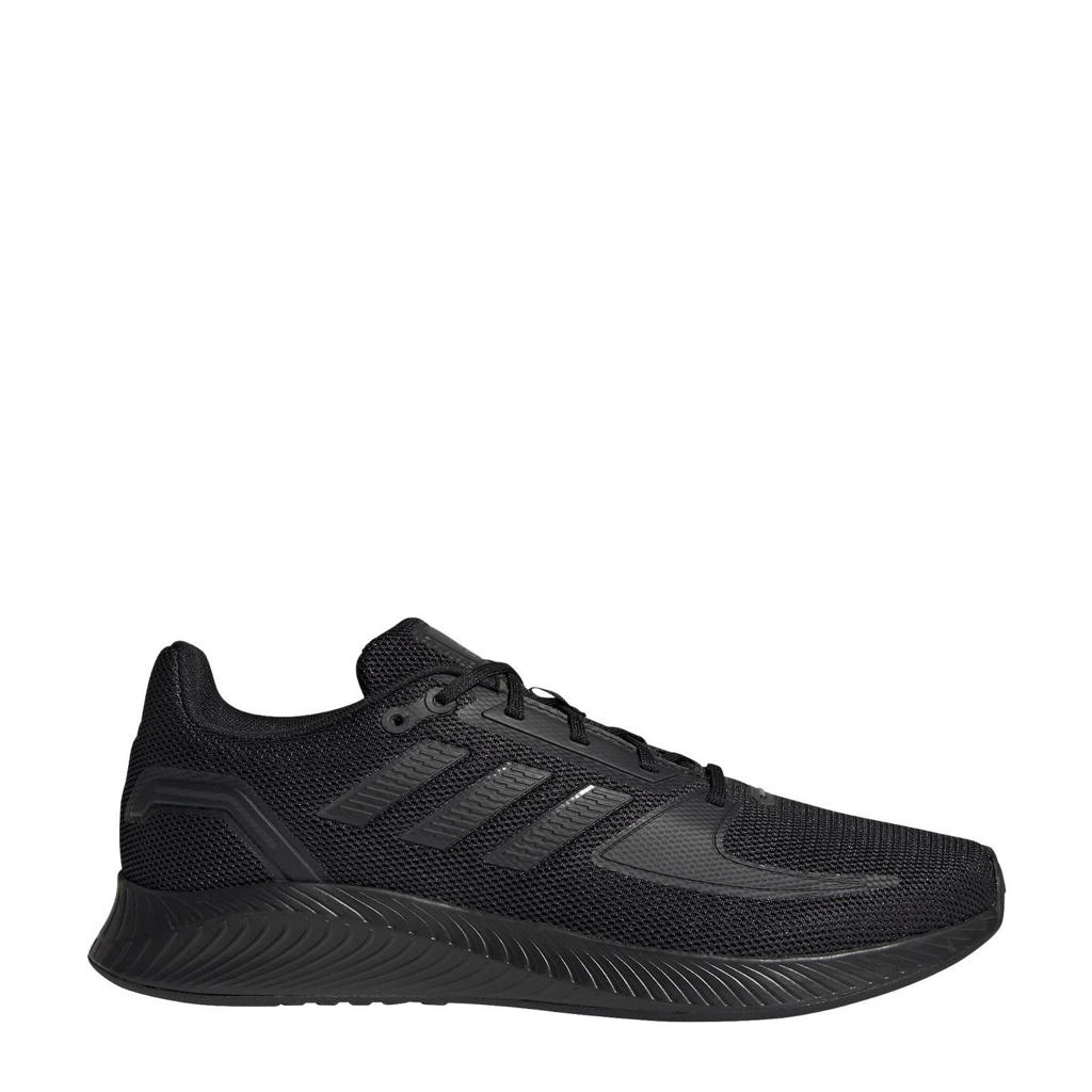 adidas Performance Runfalcon 2.0 hardloopschoenen zwart/antraciet