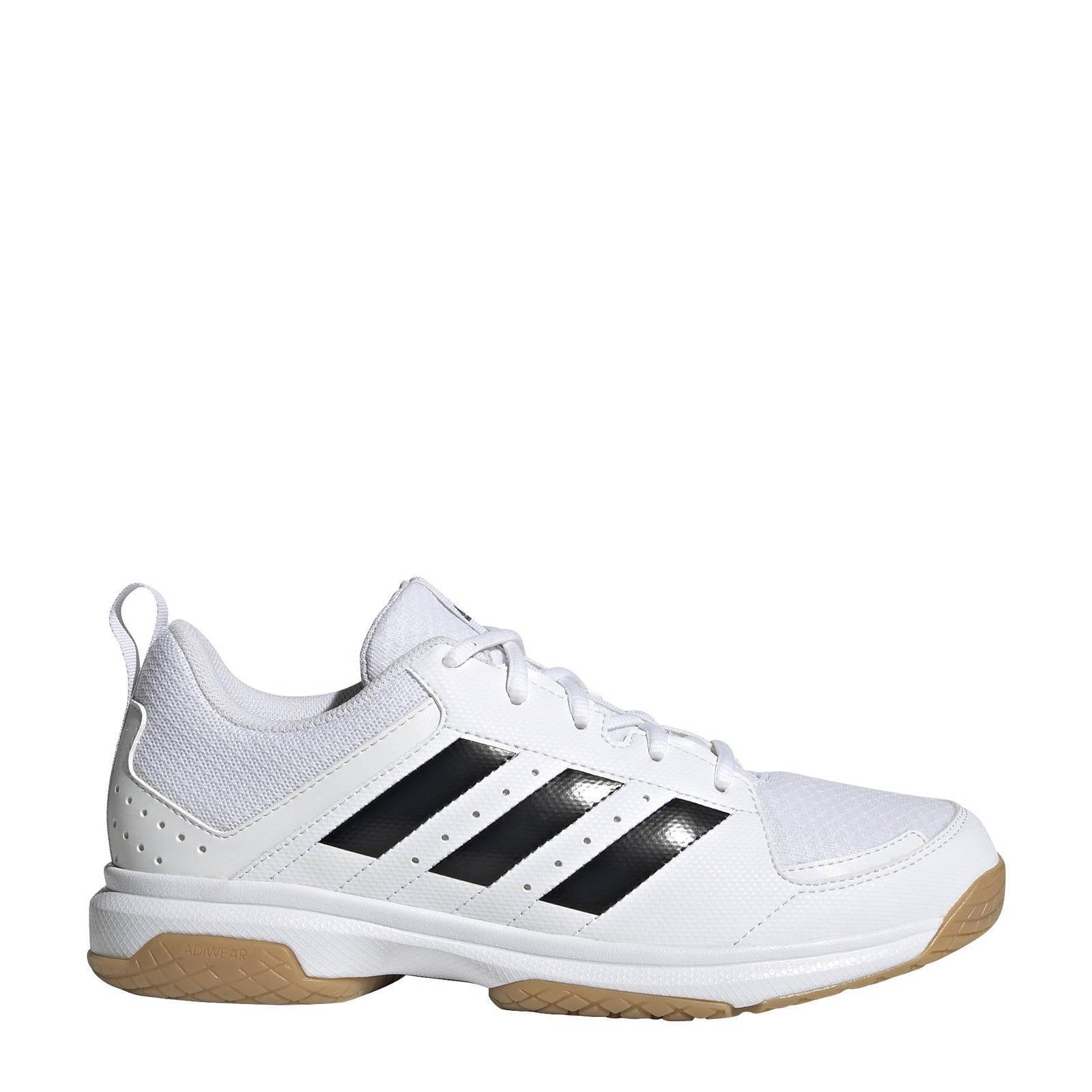 adidas Performance Ligra 7 zaalsportschoenen wit/zwart | wehkamp