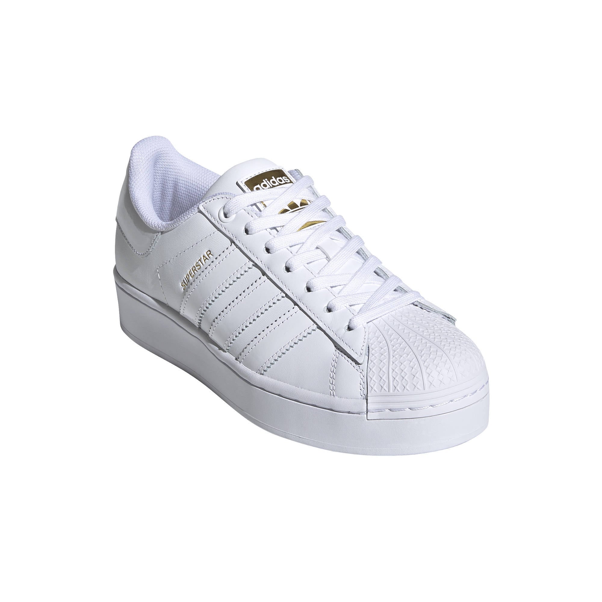adidas Originals Superstar Bold sneakers wit/goud | wehkamp