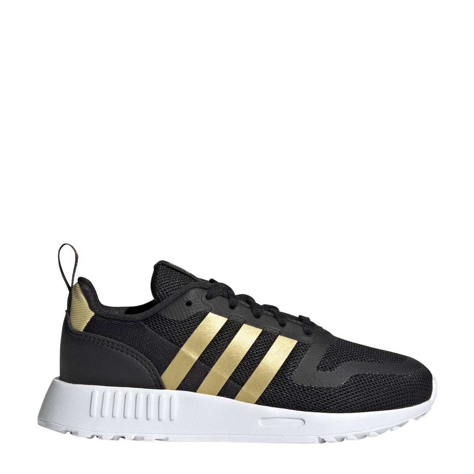 adidas Originals Smooth Runner sneakers zwart/goud/wit | wehkamp