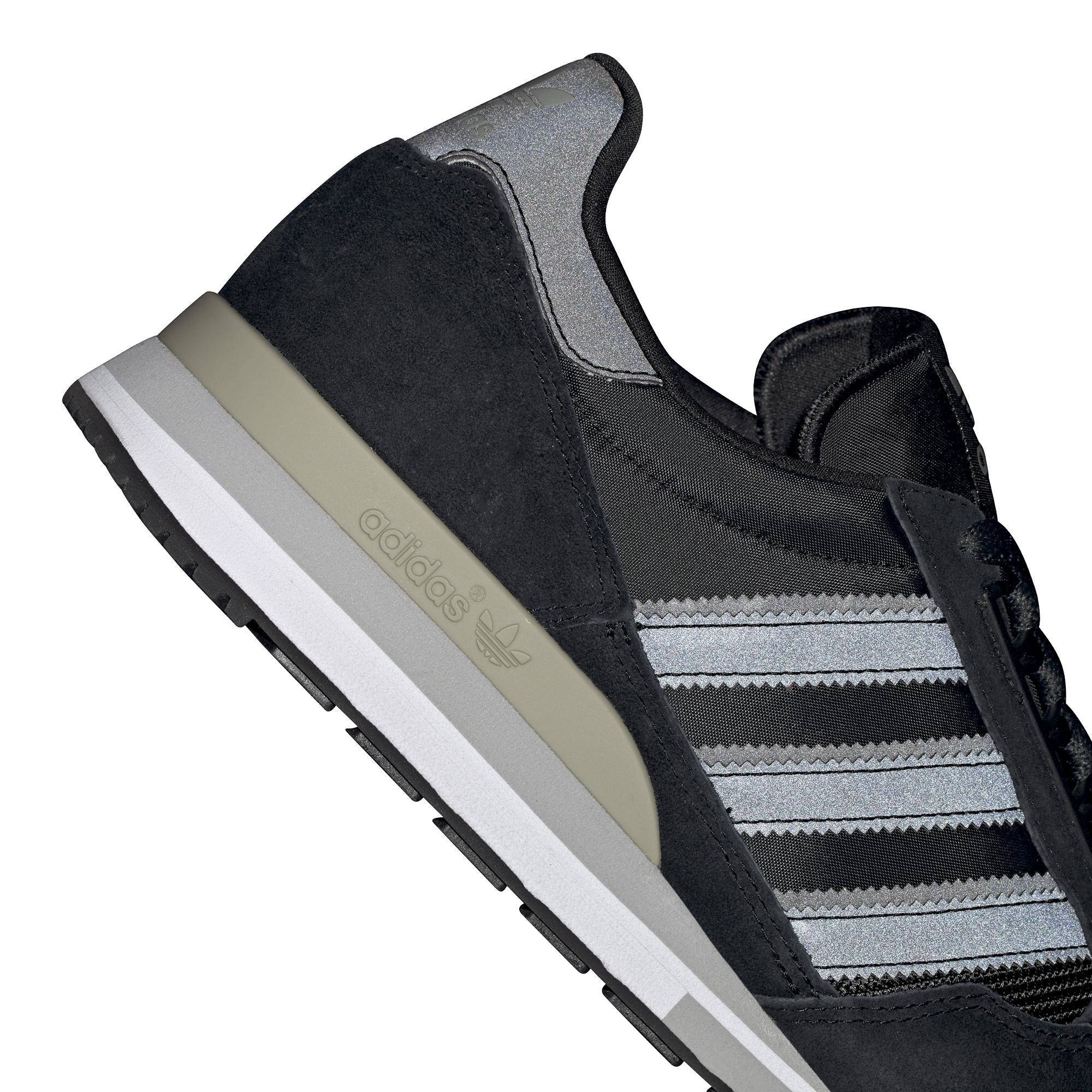 adidas Originals ZX 500 sneakers zwart/antraciet | wehkamp