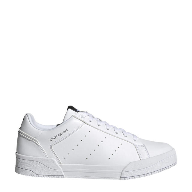 adidas Court Tourino sneakers wit/zwart |