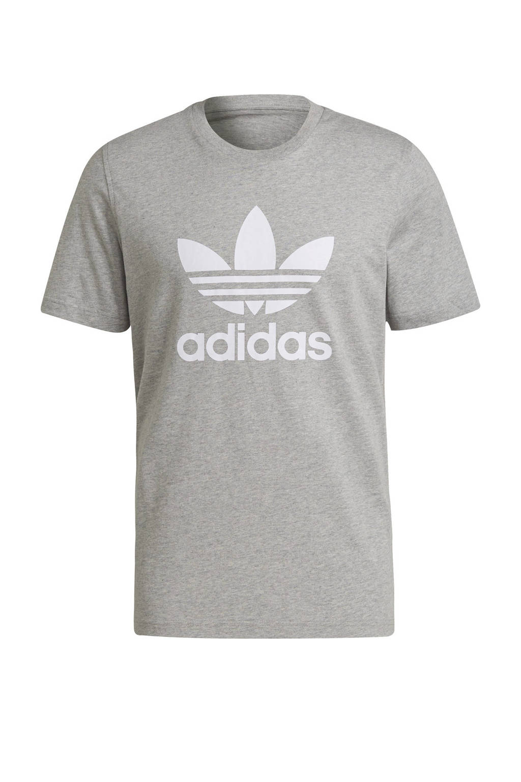 adidas Originals Adicolor T-shirt grijs melange/wit