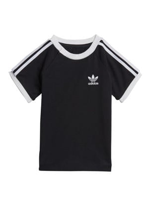 Adicolor T-shirt zwart/wit