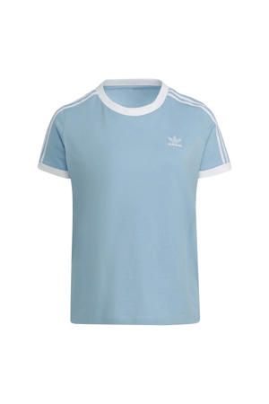 Adicolor Plus Size T-shirt lichtblauw