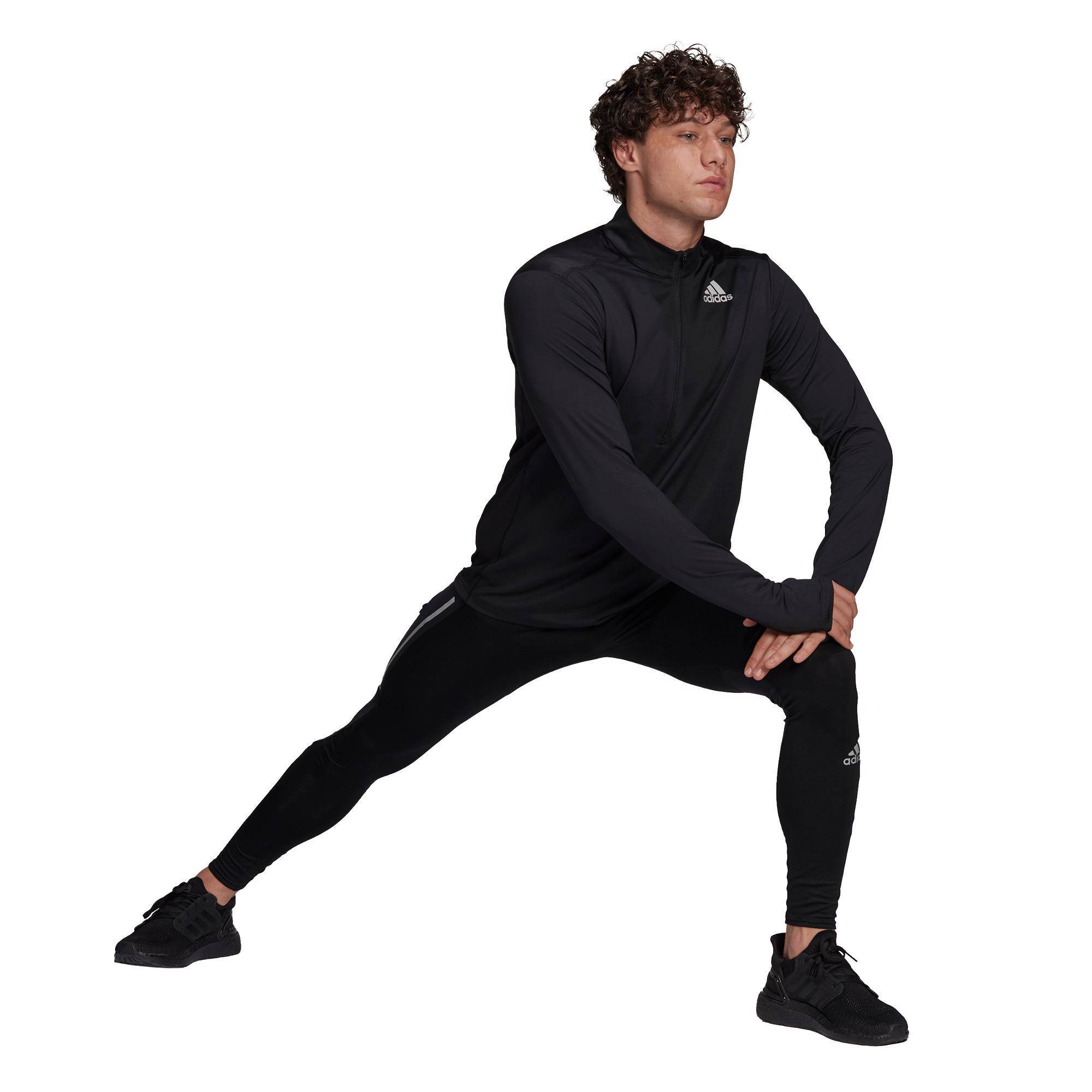 adidas Performance Own The Run hardloop T-shirt zwart | wehkamp